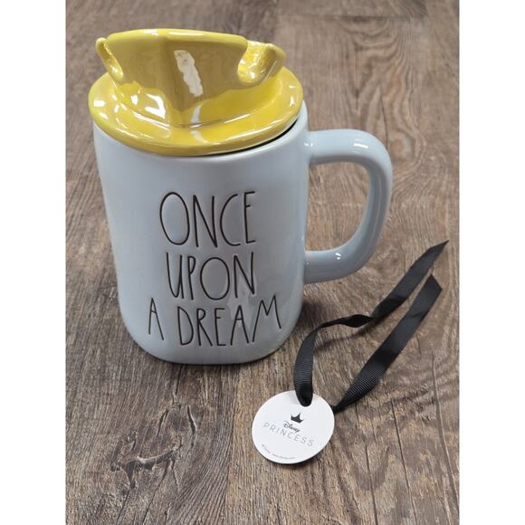 Rae Dunn Other - Disney Princess Sleeping Beauty Rae Dunn Coffee Mug Topper Crown Once Upon Dream